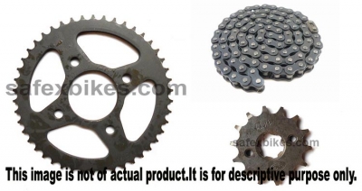 Tvs phoenix chain sprocket on sale price